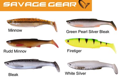 Savage Gear 3D Bleak Paddle Tail 10,5 cm (4 verschiedene Farben)