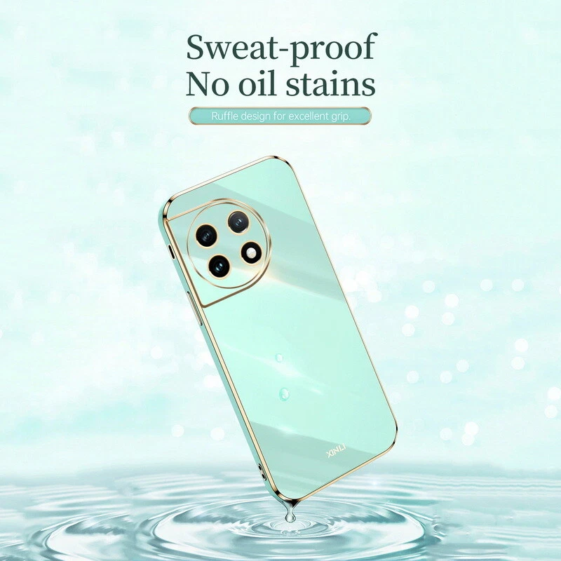 Glossy Plating ShockProof Silicone Soft Case For OnePlus 13 11 10 Pro 10T Cover - Image 4 of 4