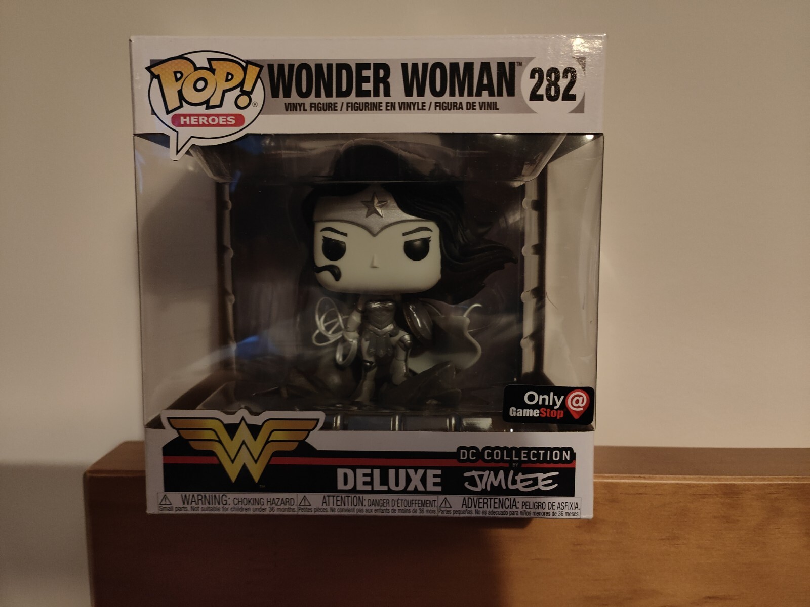 Colección Dc De Jim Lee - ¡Pop De Lujo Wonder Woman! Heroes Gamestop #282
