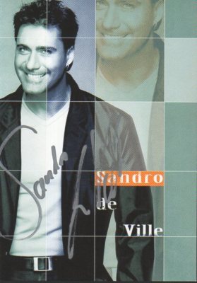 Autogramm - Sandro de Ville