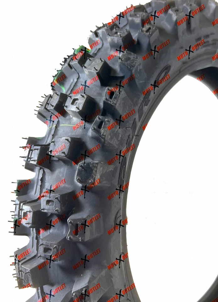 Duro 80/100-12 Tire Rear DM1154 Dirt Bike MX KLX110 CRF110 TTR110 65SX YZ65 - image 3 of 4