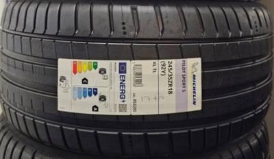 NEW MICHELIN PILOT SPORT 5 245/35 ZR18 XL 92Y UHP TYRE 245 35 18
