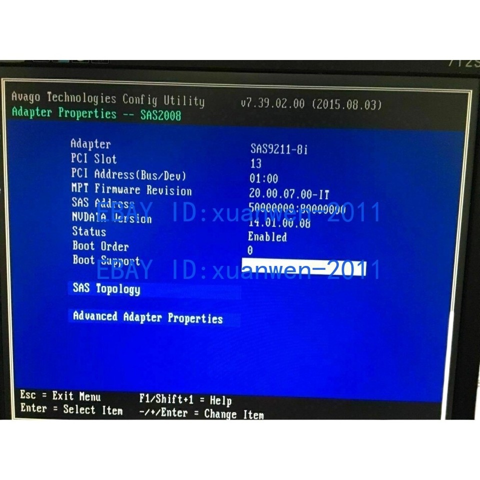 9211-8i SAS2008 6G SAS HBA FW:P20 IT Mode ZFS FreeNAS UnRAID 2*SFF-8087 SATA US - Foto 7