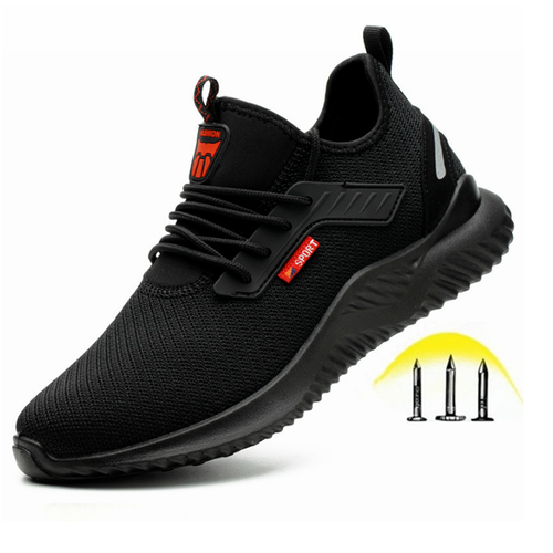 Mujer resistente al agua Puntera de acero Zapatos de seguridad Botas de trabajo Entrenadores eBay