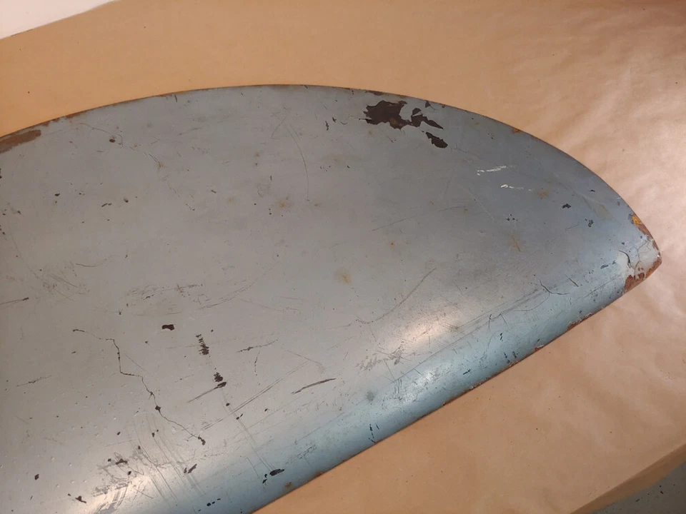 Panel de cubierta de pala de rueda trasera izquierda Jaguar MK7 Mark 7 LH sin recorte OEM Foto 3 de 4