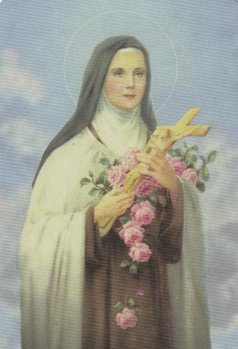 *Holy/Prayer Card-"Prayer to Saint Therese" *(Wallet Size)-{A11}- - 第 1/2 張圖片