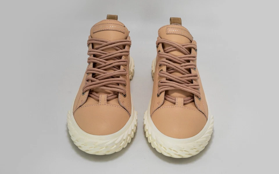 Giuseppe Zanotti - Blabber румяна розовый кожаные кроссовки женщин 11 США (41 ЕС) - Изображение 4 из 4