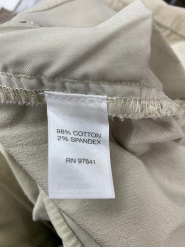 J. Jill Corduroy Pants Women's 12 Beige Stretch Straight Elastic Waist 0001769 - Picture 17 of 19