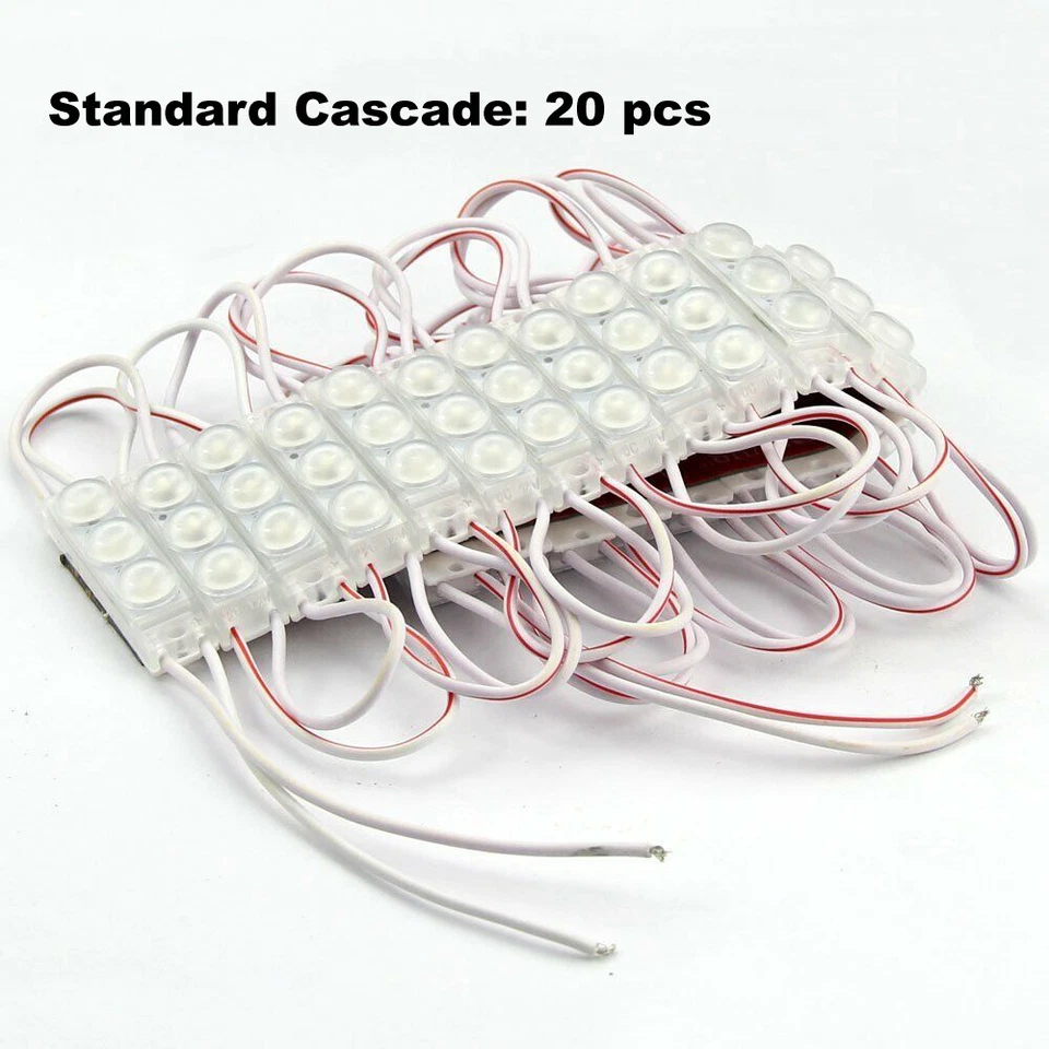 Super Bright 3LEDs 2835 Module LED Strip Light IP65 Waterproof Small Size DC12V - Image 4 of 4