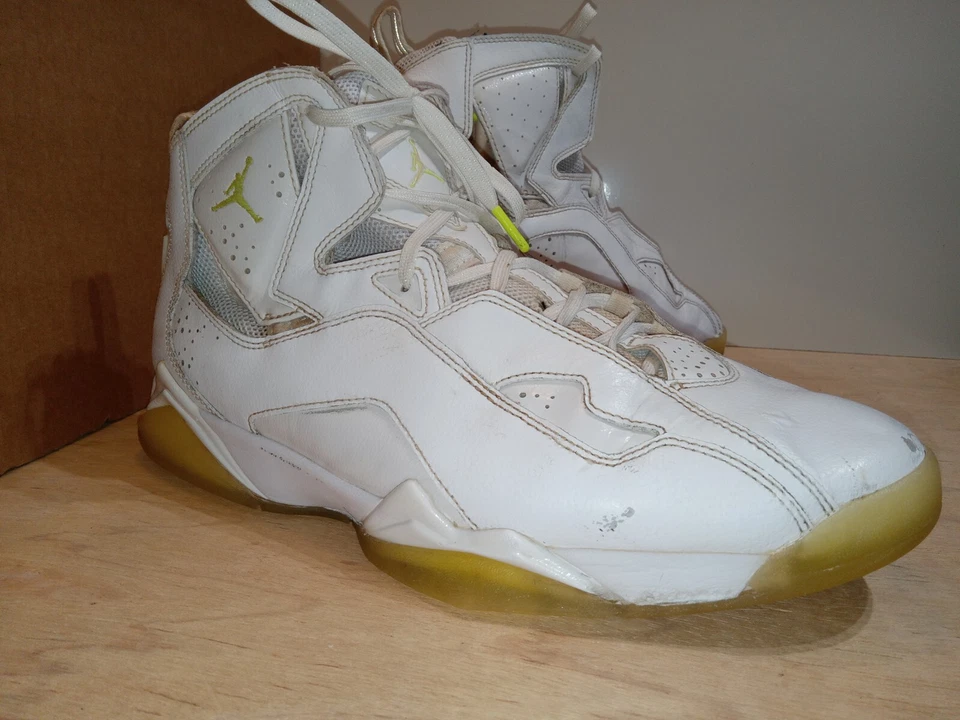 Jordan True Flight Blanco Hombre Talla 13 342964-113 Foto 2 de 4