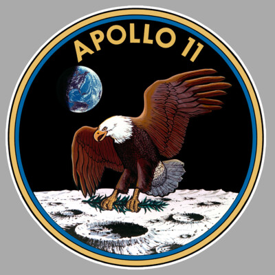 AUFKLEBER APOLLO 11 XI NASA MOND LEM FUSEE ASTRONAUT GEMINI STICKER AA080