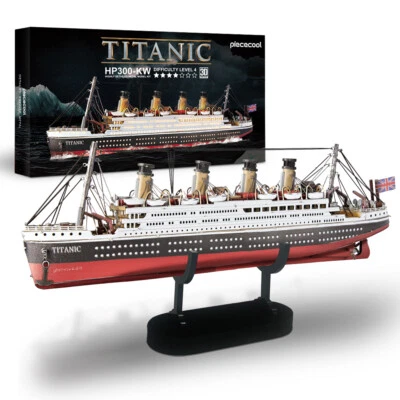 Piececool 3d Modellbausätze Titanic Metallpuzzle Halloween Geschenke Spielzeug