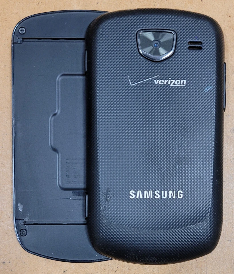 Teléfono deslizante raro Samsung Brightside SCH-U380 - negro y gris (Verizon) Foto 4 de 4