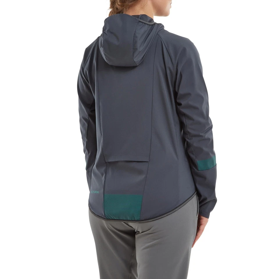 Altura All Roads Womens Jacket Size 12 Navy Lightweight Hooded Cycling Hiking - Image 4 of 4