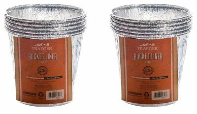 Total 10 Bucket Liners Pack of 2 Traeger Grills BAC407z 5-Pack Bucket Liner