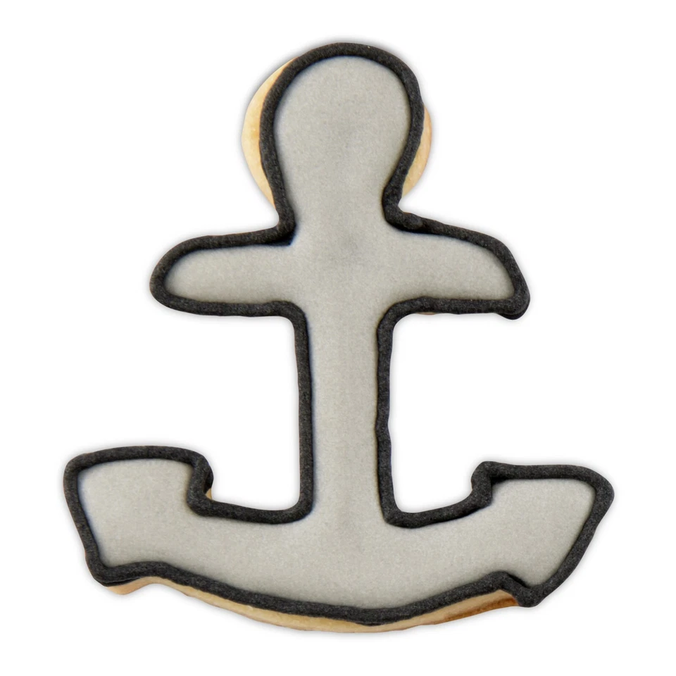 Ausstecher Austechform Plätzchen Keksausstecher Anker Edelstahl 5,5 cm Städter - Bild 3 von 3