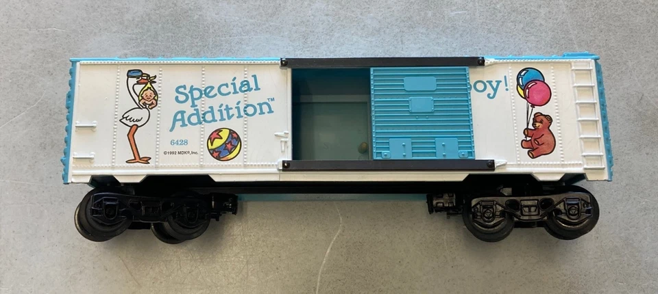 K-Line O Gauge Special Addition It's A Boy Box Car K-6428 - Image 3 of 4