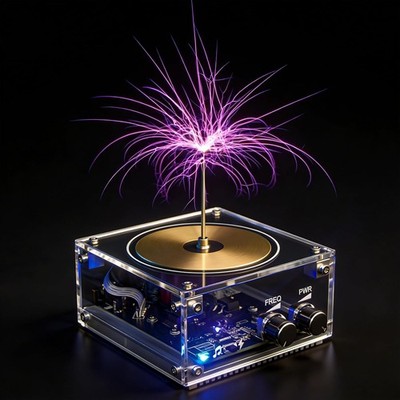 Tesla Coil Musikspielzeug Flash Arc 10x10 cm