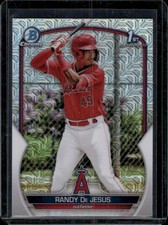 2023 Bowman #BCP-19 Randy De Jesus 1st Mojo Refractor Los Angeles Angels