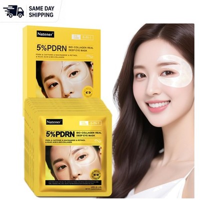 Revitalize Eyes with 8 Pairs of 5% PDRN -Collagen Eye Patches | Anti-Aging