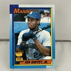 1990 Topps All-Star Rookie Cup Ken Griffey Jr. #336 MLB Bloody Scar Error Card