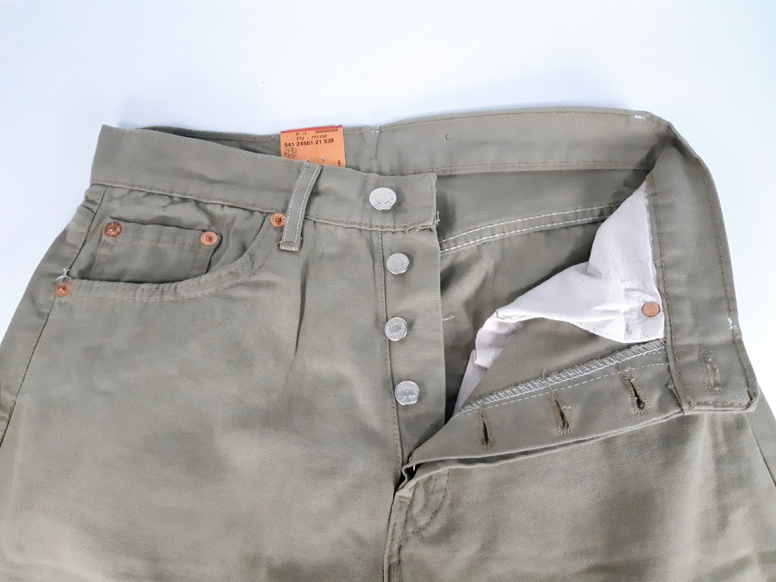 Vintage 90s LEVIS 501 Jeans USA size W29/L36 NWT image 8
