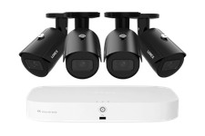 Lorex Fusion Series NVR with IP Bullet 4XCameras 4K 16-Channel 2TB Wired System