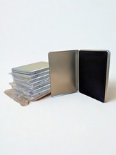 Lot of 10 Blank Silver Metal CD DVD Blu-Ray Cases Steelbook Style Tin NEW