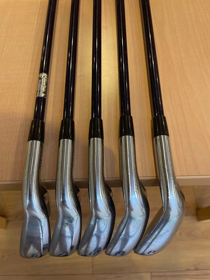 BRIDGESTONE TOUR B JGR HF3 Iron Set 6-PW 5pcs Carbon Shaft Regular RH Japan Golf - Image 4 of 4