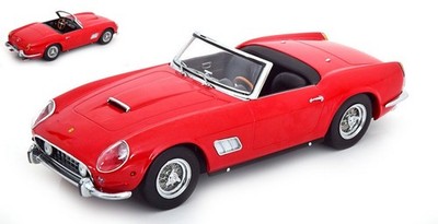 KK Scale FERRARI 250 GT CALIFORNIA SPYDER 1960 EUROPEAN VERSION RED 1:18