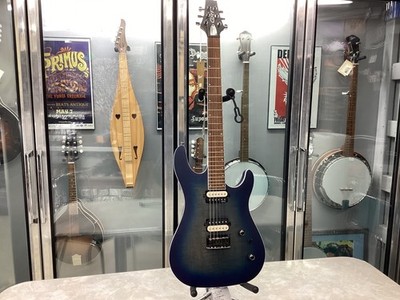 Cort KX300OPCB KX Series Electric Guitar. Open Pore Cobalt Burst
