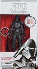 Star Wars 6in Black Series First Edition Second Sister Sith Inquisitor White Box