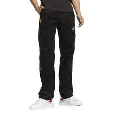 PUMA Scuderia Ferrari Race Garage Crew Pants Mens Black Casual Athletic Bottoms