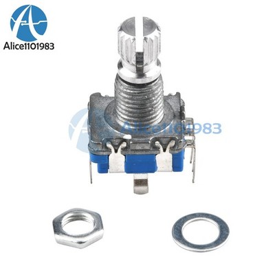 Rotary encoder with switch EC11 Audio digital potentiometer 15mm handle *tn