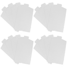 20 Pcs Laundry Folding Board Paper Shirt Folder Clothes Folding Board White