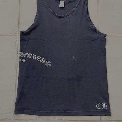 Vintage Chrome Hearts Wife Beater Tank Top Size M 90s VTG Grunge