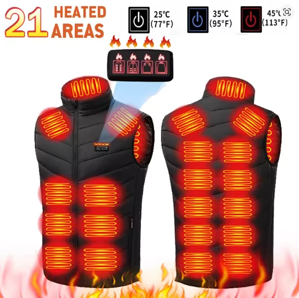 21 Areas Heated Vest Men Women Usb Heated Jacket Heating Vest Thermal Clothing
Opens in a new window