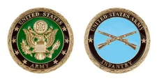 US Army Infantry Challenge Coin CC-1299