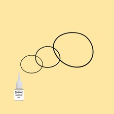 Cinghia olio = kit 5 per registratore automatico a nastro Grundig TK 147