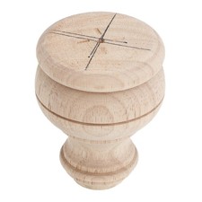 Patas de mesa de madera caqui estilo francés para muebles duraderos de sofá armario de café