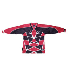 Vintage Umbro Goalkeeper Jersey Mens S Black Red Elbow Pad Shirt Football Soccer