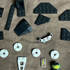 LEGO 1887 Space Blacktron II set  Scout Patrol Ship- RARE Complete Vintage 1992