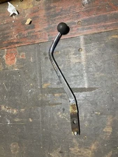 VINTAGE ORIGINAL HURST INDY 3 - SPEED SHIFTER STICK HANDLE CHROME  & KNOB