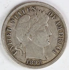 F 1898 S Barber Dime