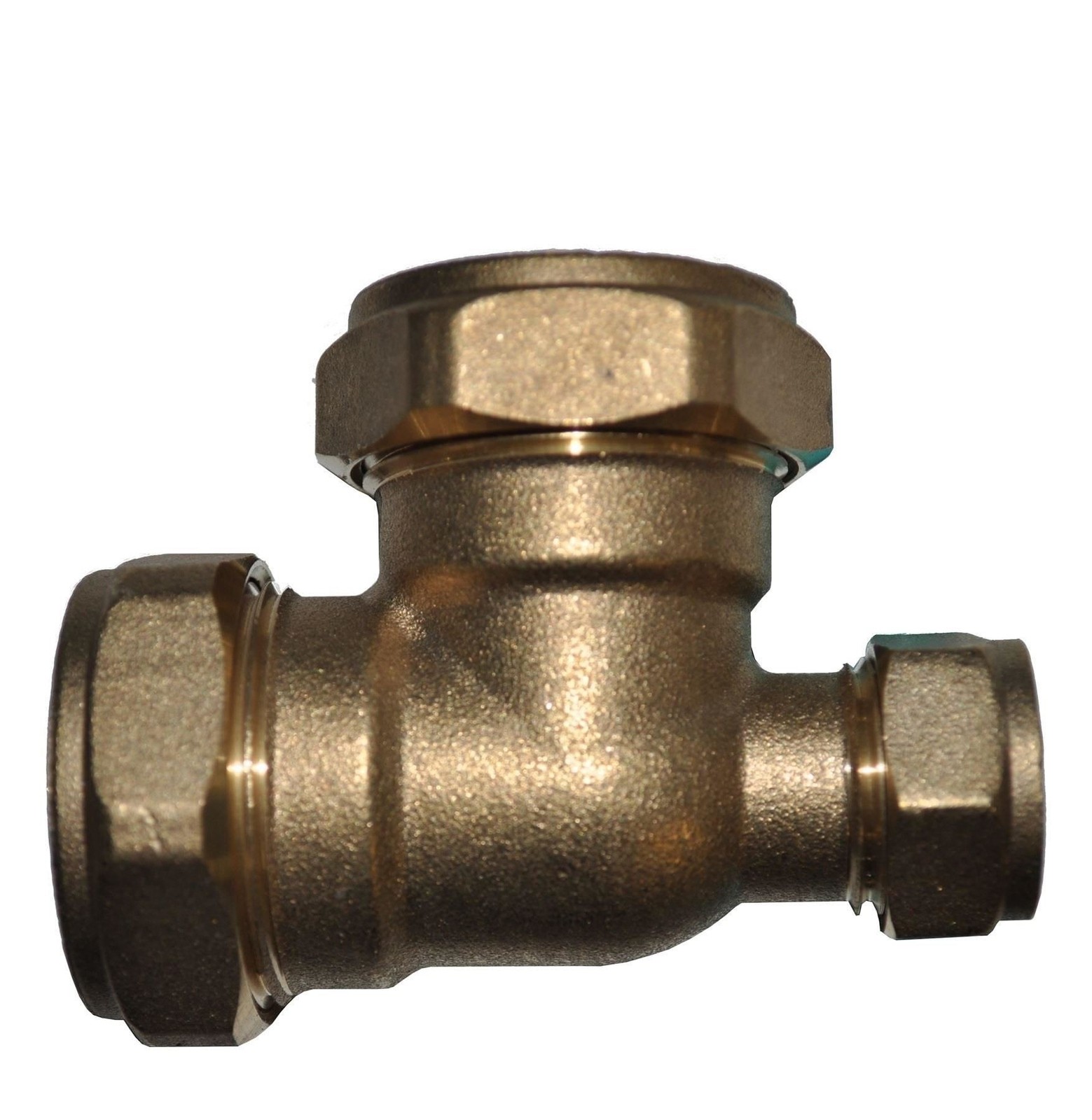 ODSUPPLIES - 22mm x 15mm x 22mm Compression Reducing Tee - Image 2
