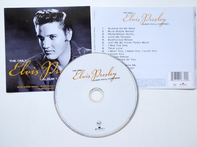 ELVIS PRESLEY the only elvis presley album you'll ever need EX/VG (CD Album)