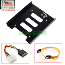 2.5"to 3.5"Adapter Bracket for SSD/HDD BLK35TO25-PC Hard Drive Tray with Cable