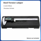 Stainless Steel 150mm 6'' Industry Vernier Caliper Digital Caliper Measure Tool