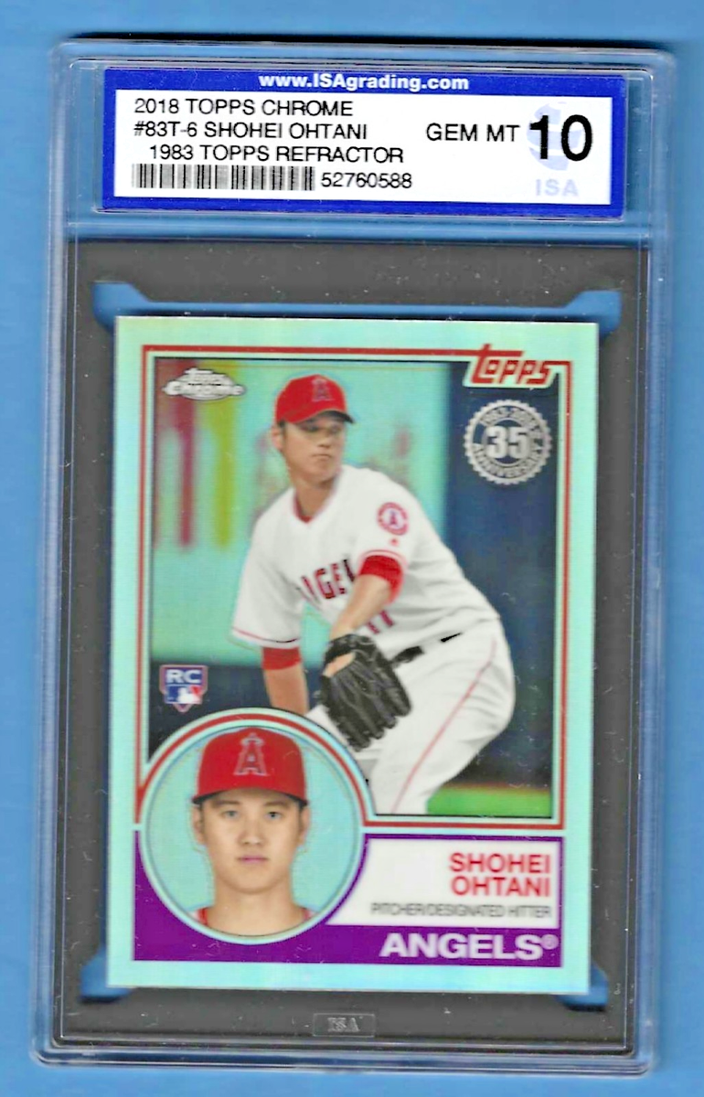 2018 TOPPS CHROME ROOKIE SHOHEI OHTANI 大谷翔平 PSA10 0 Topps