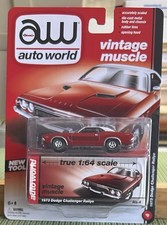 A007 Auto World Vintage Muscle 1973 Dodge Challenger Rallye No.4